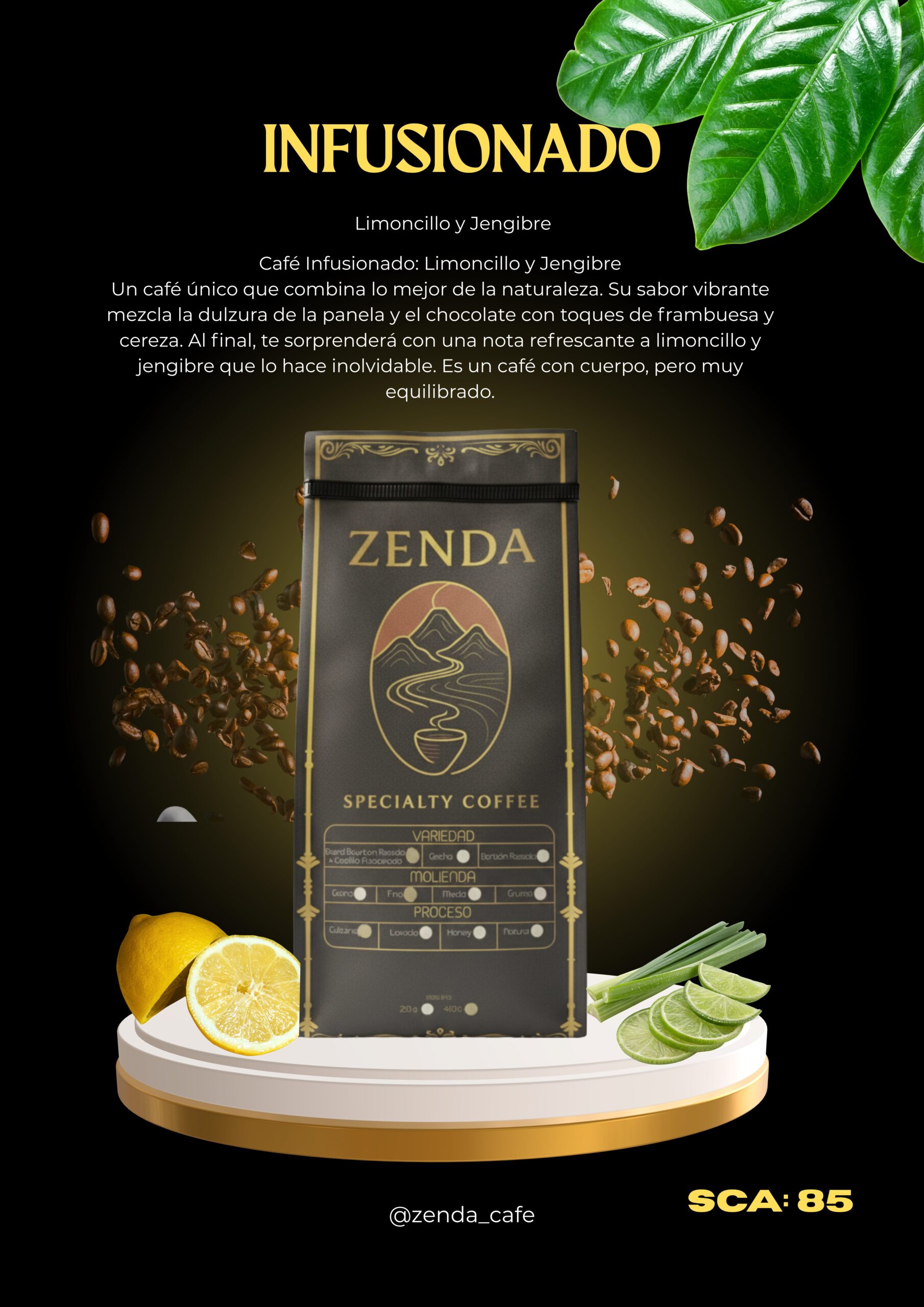 Infusionado Bourbon Rosado + Castillo 85 SCA