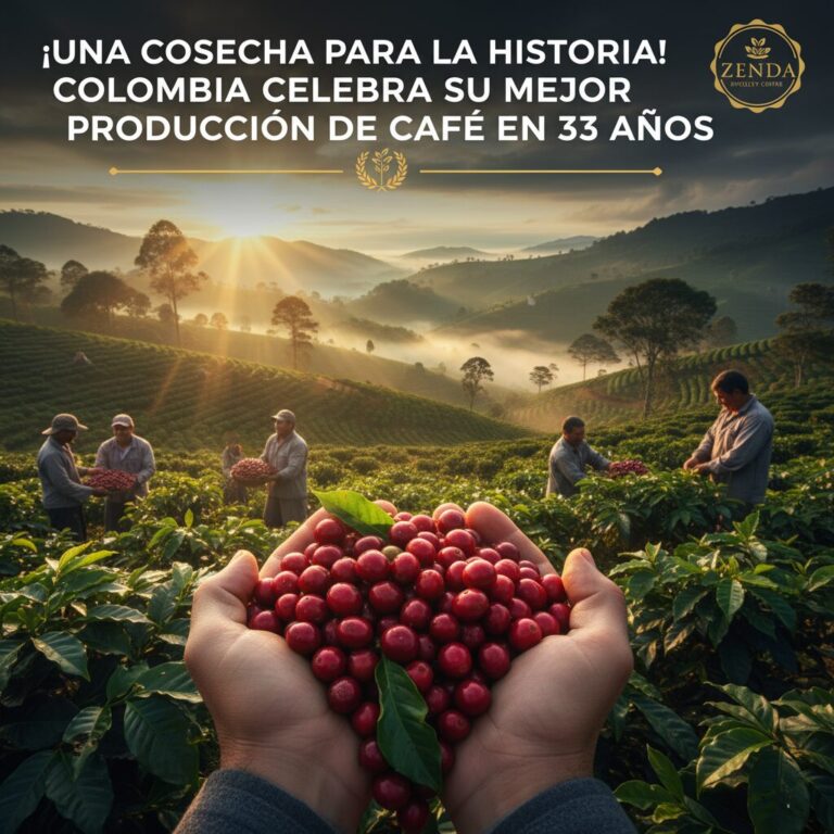 Una Cosecha para la Historia! Colombia Celebra su Mejor Producción de Café en 33 Años