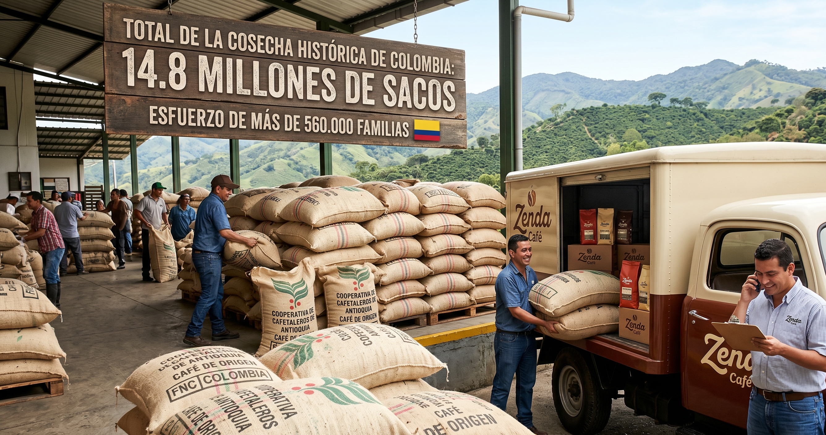 ¡Una Cosecha para la Historia! Colombia Celebra su Mejor Producción de Café en 33 Años